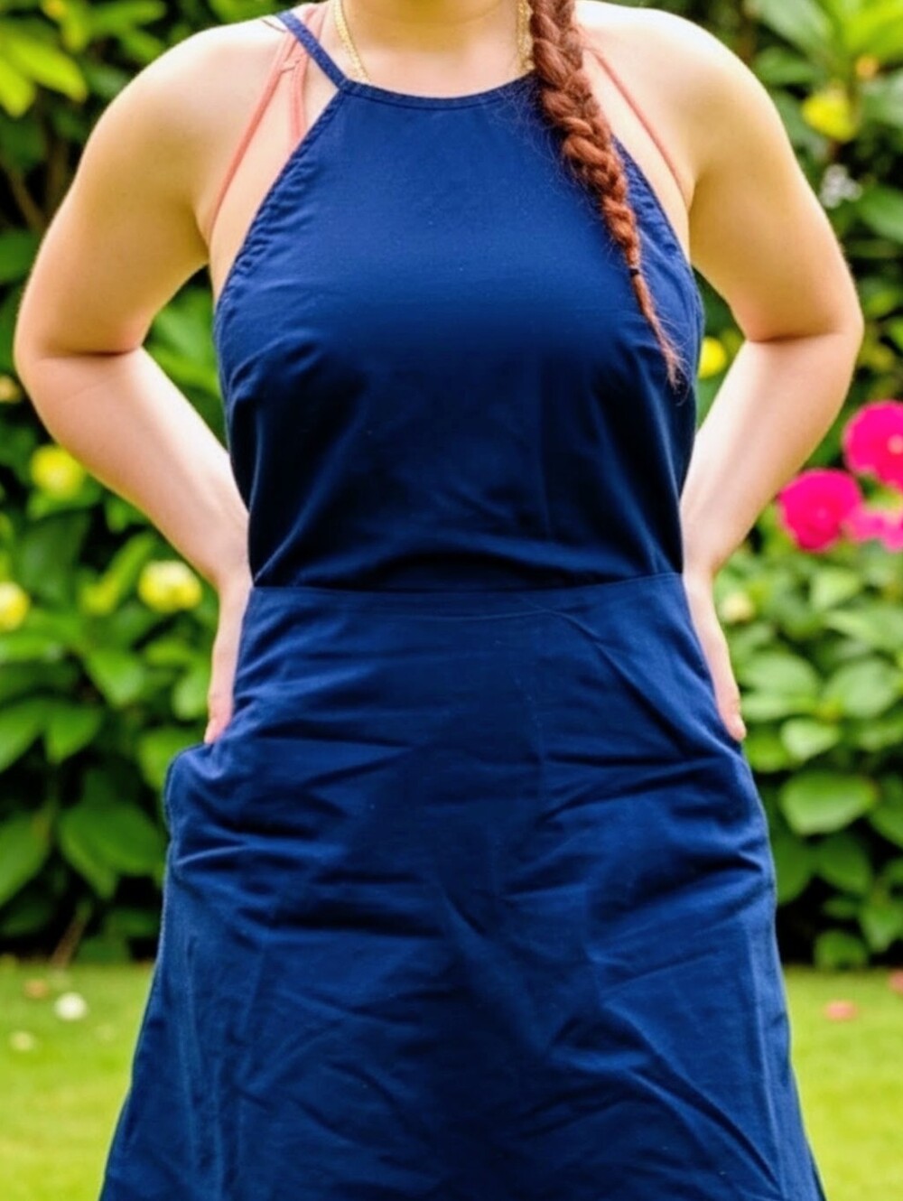 GAP Black Halter Mini Dress